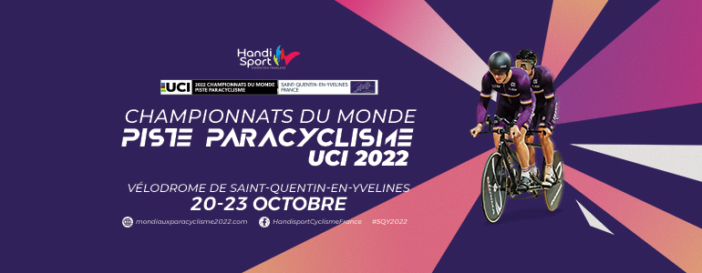 Championnats du Monde Paracyclisme Piste UCI 2022